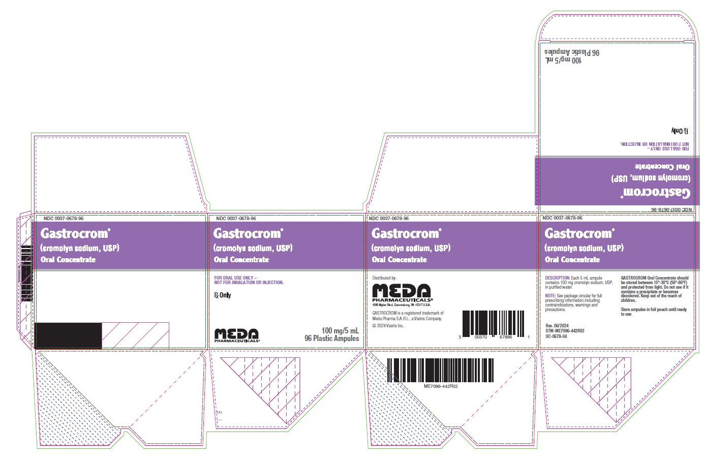 Gastrocrom Oral Concentrate Carton Label