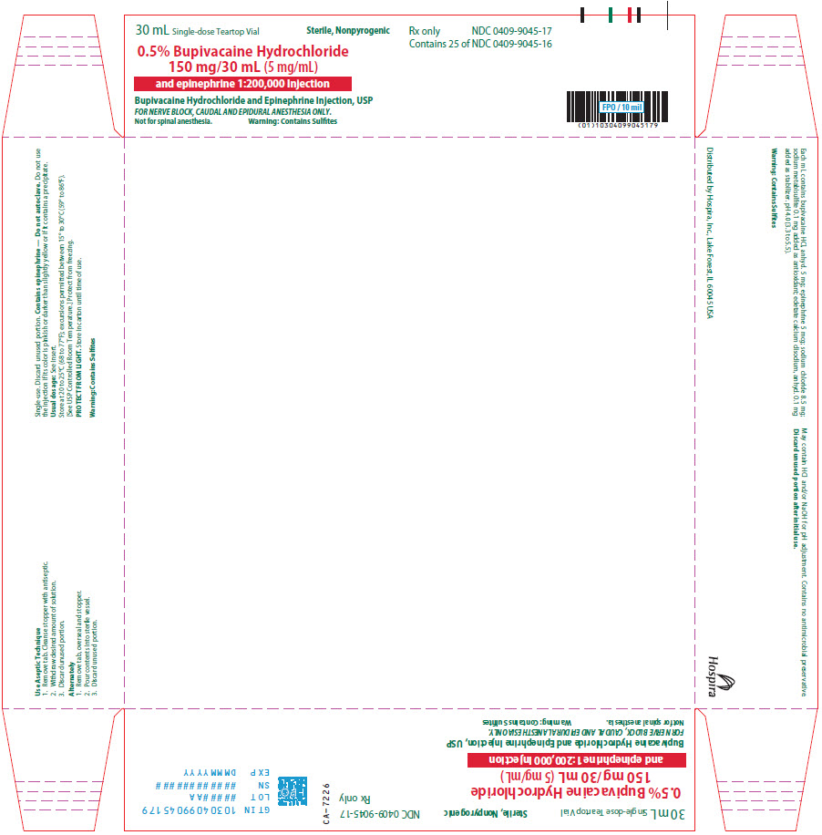 PRINCIPAL DISPLAY PANEL - 150 mg/30 mL Vial Tray - 9045