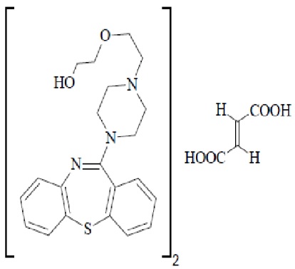 quetiapinetabsstructure