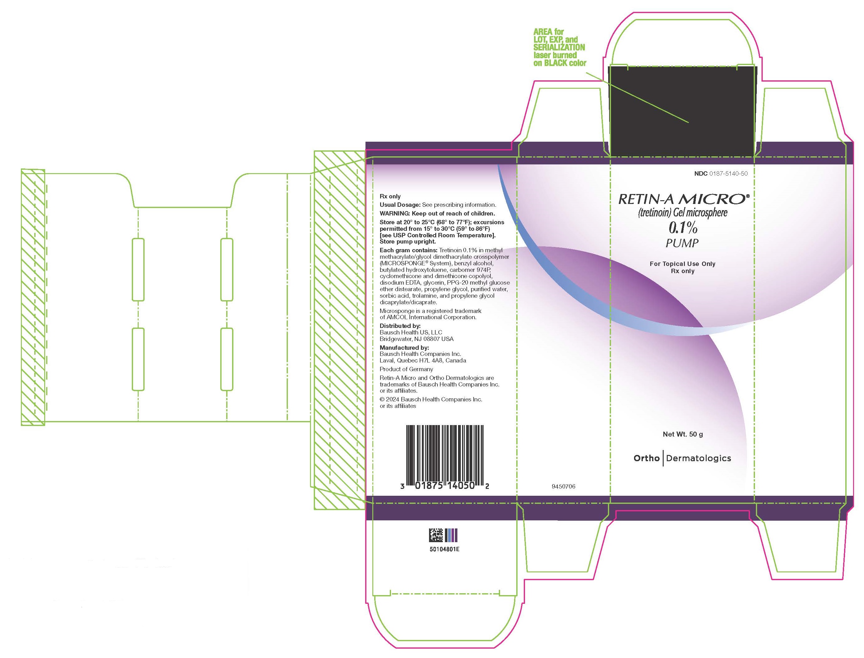 RETIN-A MICRO®(tretinoin gel) microsphere 0.1%
