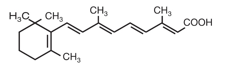 Tretinoin Chemical Structure