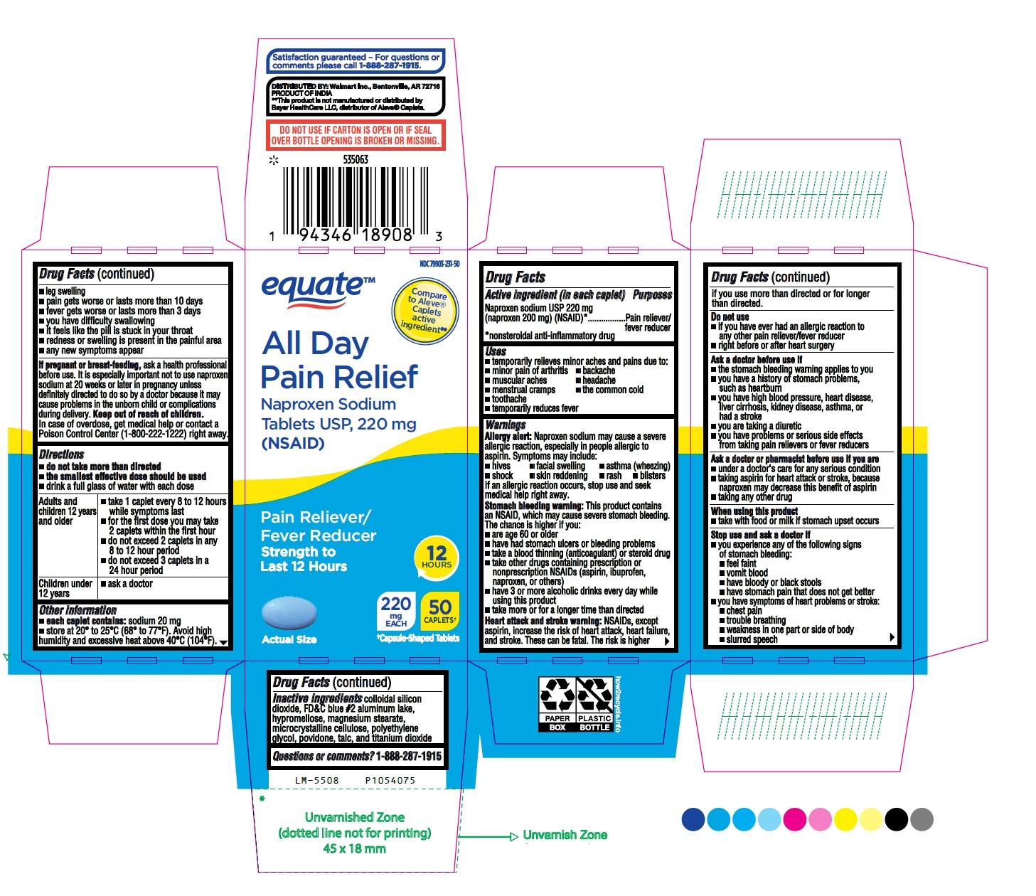 PACKAGE LABEL-PRINCIPAL DISPLAY PANEL - 220 mg (100 Tablets Carton Label)