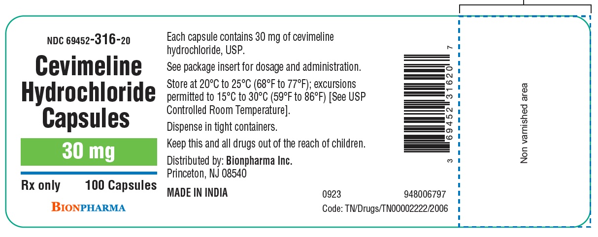 PRINCIPAL DISPLAY PANEL - 30 mg Capsule Bottle Label