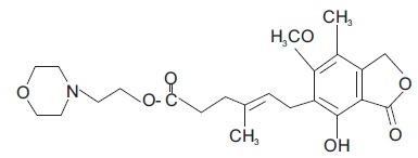 mycophenolatestructure