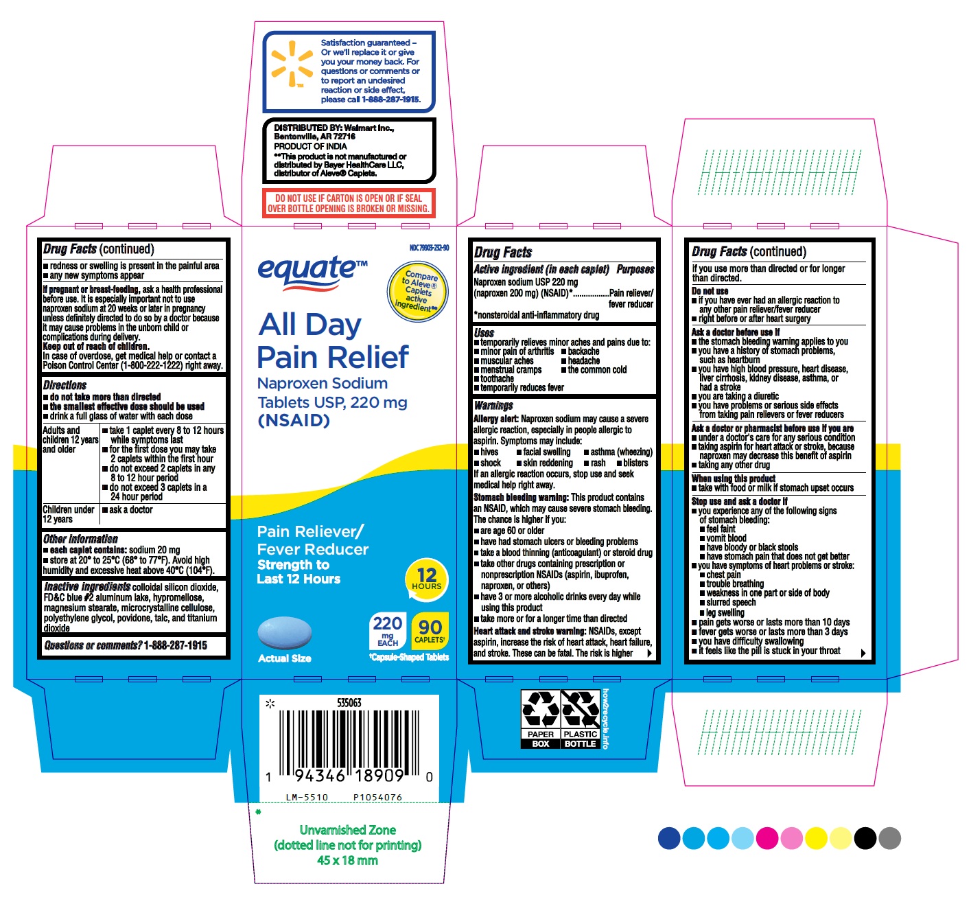 PACKAGE LABEL-PRINCIPAL DISPLAY PANEL - 220 mg (100 Tablets Carton Label)
