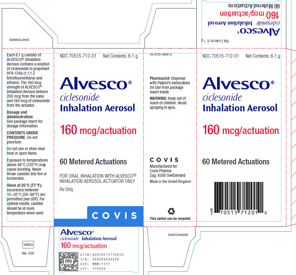 Principal Display Panel - 160 mcg Carton