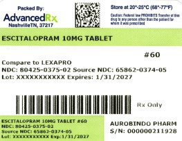 Escitalopram 10mg # 30