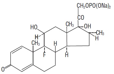 Dexamethasone Sodium Phosphate Chemical Structure