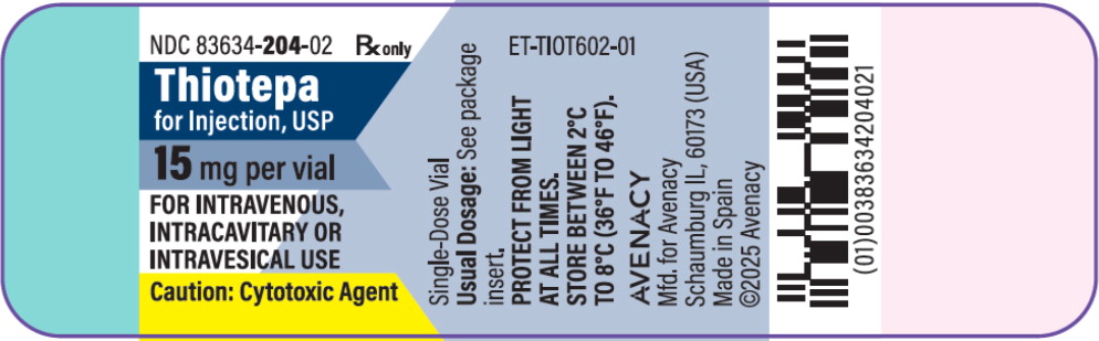PACKAGE LABEL - PRINCIPAL DISPLAY PANEL – Vial Label  