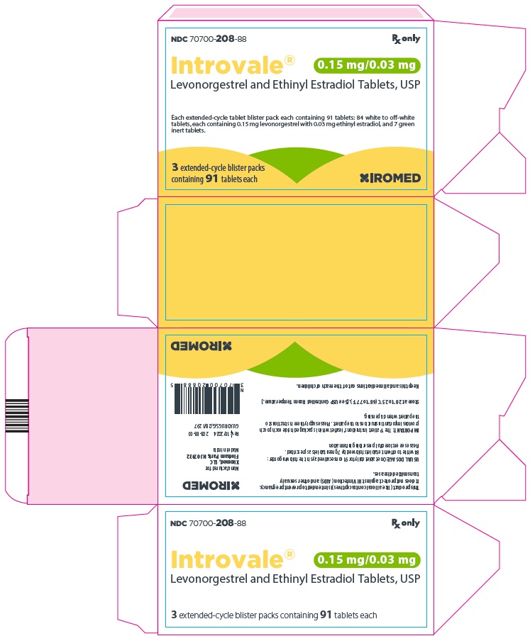 Levonorgestrel and Ethinyl Estradiol Tablets, USP 0.15 mg /0.03 mg