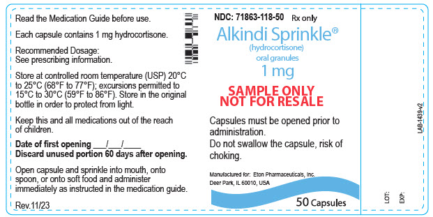 PRINCIPAL DISPLAY PANEL - 1 mg Capsule Bottle Label