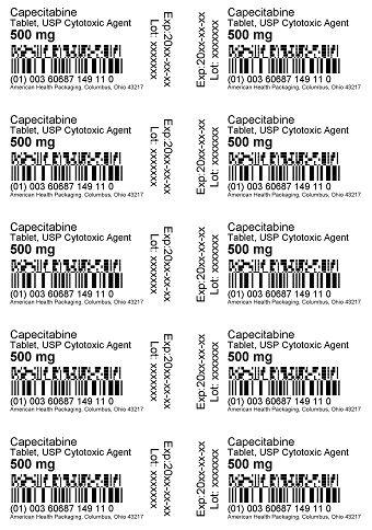 500 mg Capecitabine Tablet Blister