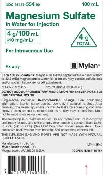 Pouch Label - 100 mL