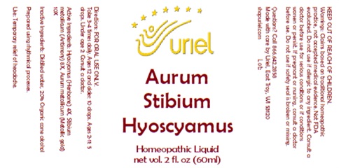Aurum Stibium Hyoscyamus Liquid