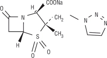 Chemical Structure of Tazobactam Sodium  