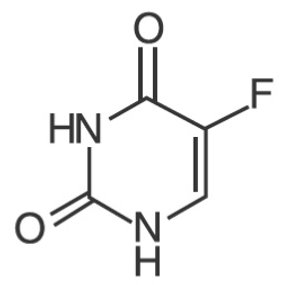 Fluorouracil Structural Formula 