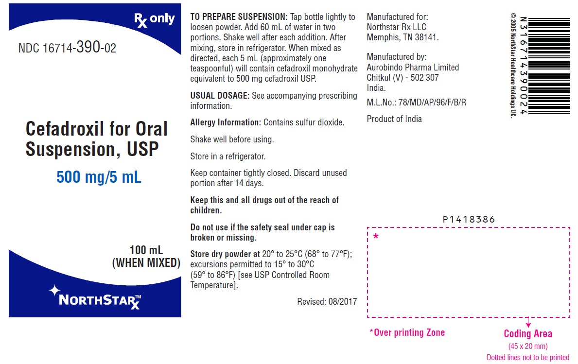 PACKAGE LABEL-PRINCIPAL DISPLAY PANEL - 500 mg/5 mL (100 mL WHEN MIXED)