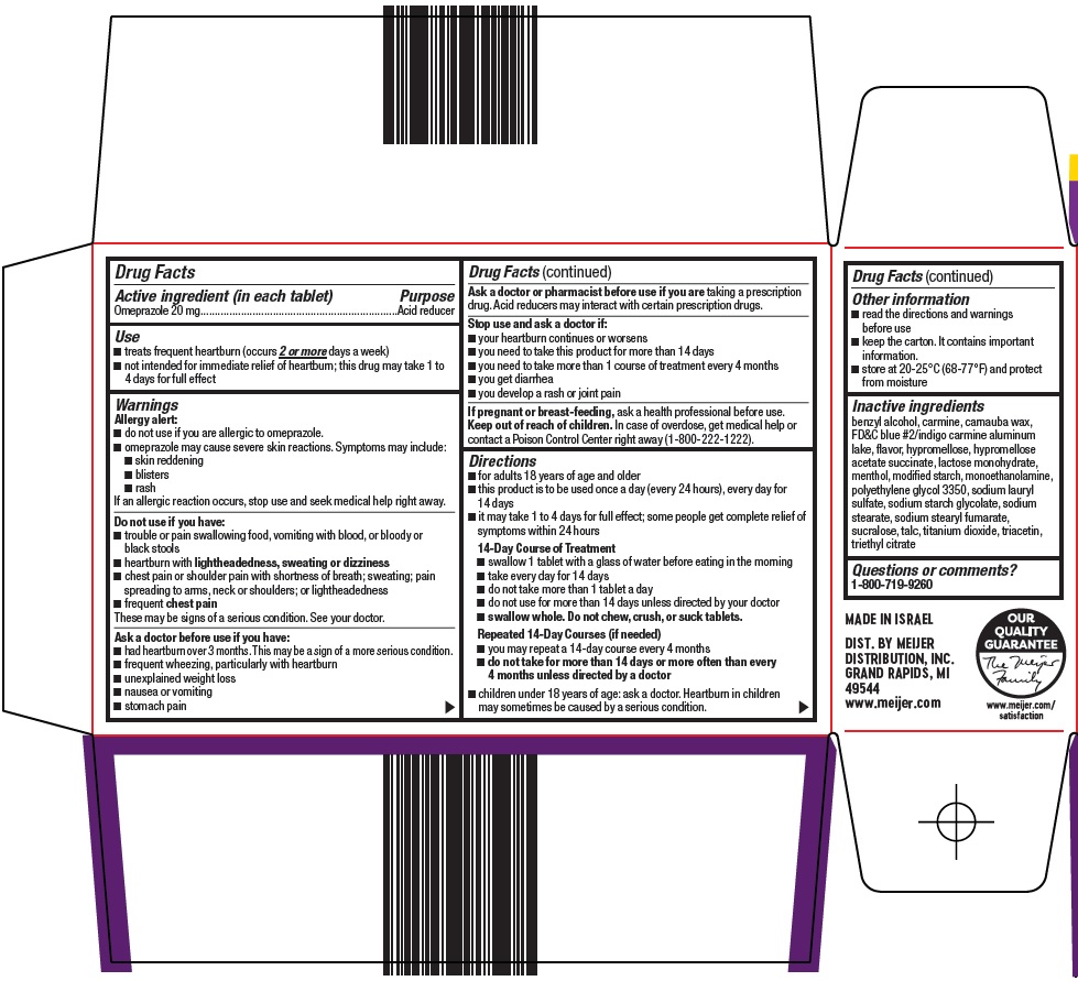 MEIJER OMEPRAZOLE WILDBERRY MINT CARTON IMAGE 2 OF 2