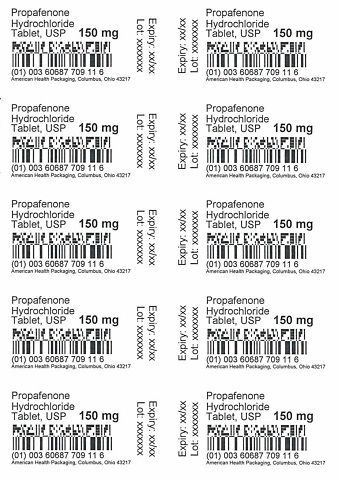 150 mg Propafenone Hydrochloride Tablet Blister
