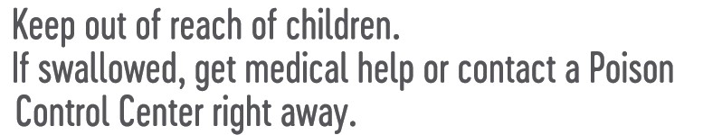 Keep out of reach of children