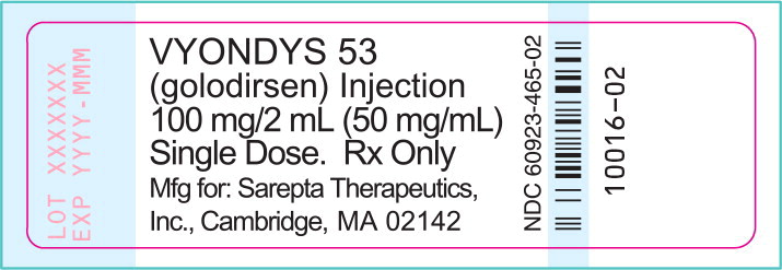 Principal Display Panel - Vial Label  