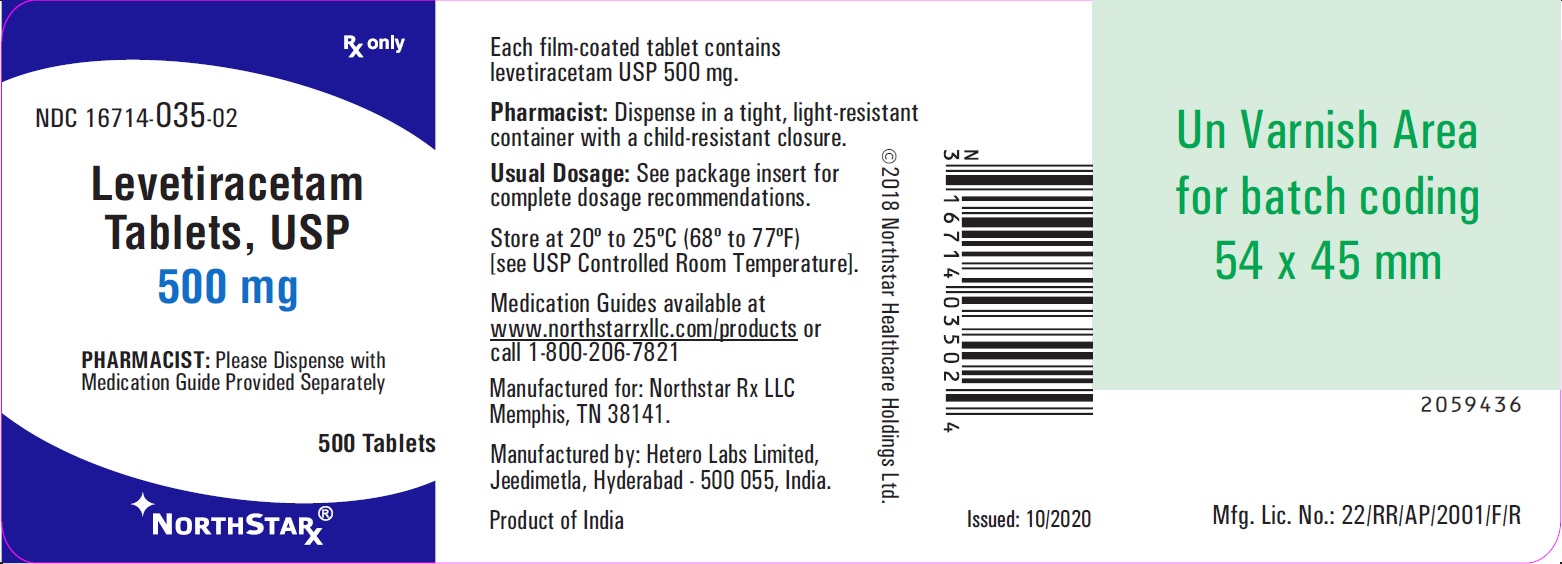 levetiracetam500mg500scont