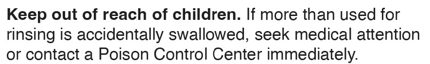 Keep Out of Reach of Children
