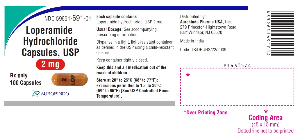 PACKAGE LABEL.PRINCIPAL DISPLAY PANEL - 2 mg (100 Capsules Bottle)