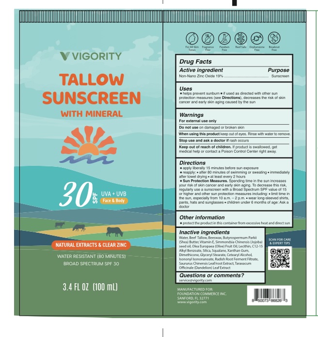 tallow sunscreen 30