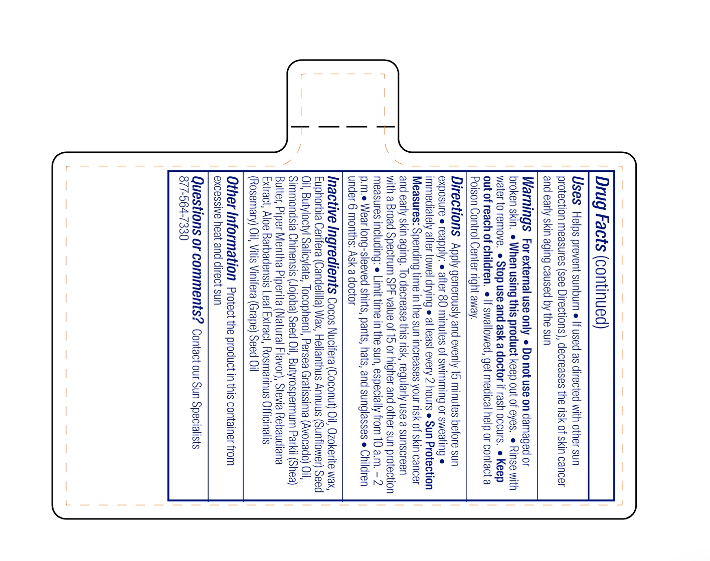Back Label