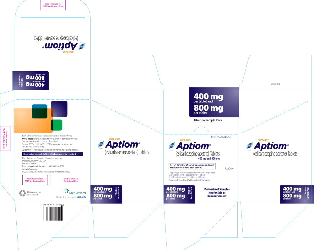 PRINCIPAL DISPLAY PANEL – TITRATION SAMPLE PACK CARTON  