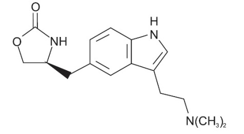 zolmitriptan structure