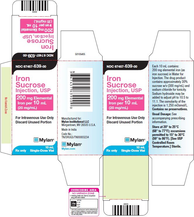 Iron Sucrose Injection 200 mg Carton Label