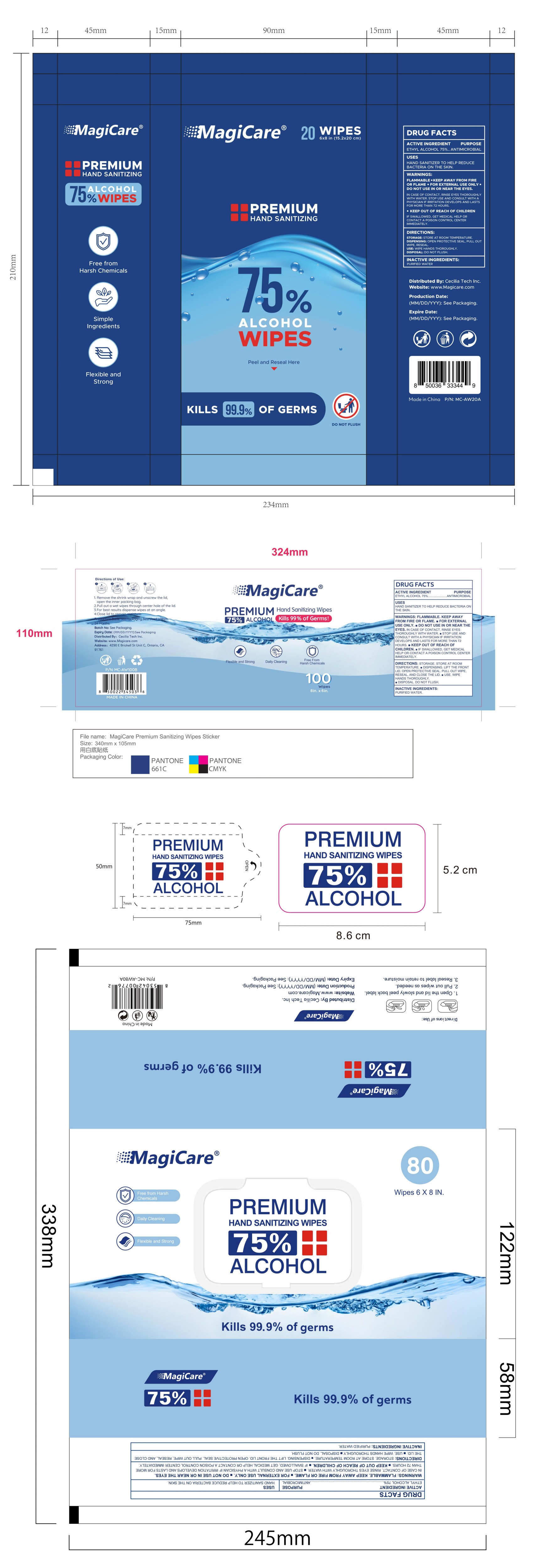 Kindly Pleaser Topical Wipes - Pack Of 10, Alcohol-Free, Fast Acting For Extended Pleasure