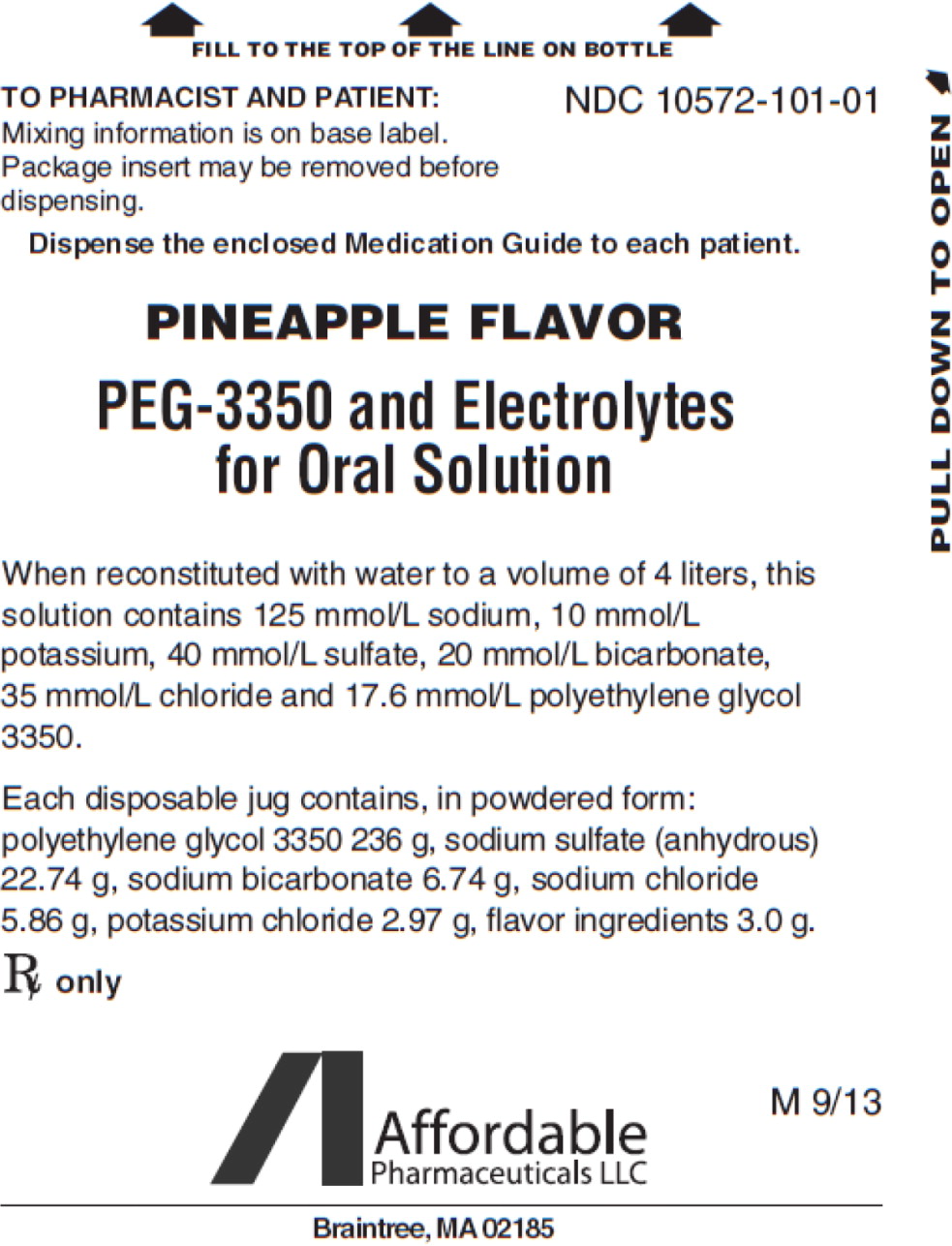Principal Display Panel - Bottle Label