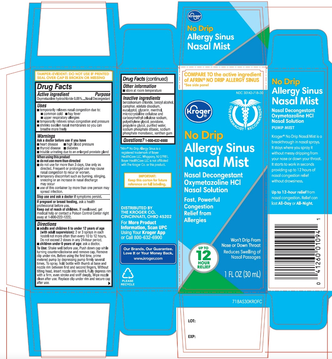 Kroger Health No Drip Allergy Nasal Mist 30mL