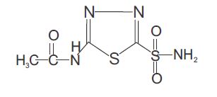 acetazolamide- structure