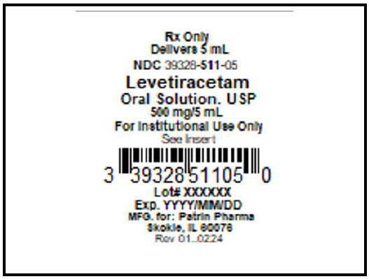 PRINCIPAL DISPLAY PANEL - 5 mL Cup Label