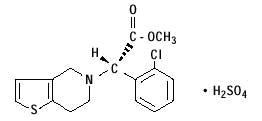 Structured formula for Clopidogrel