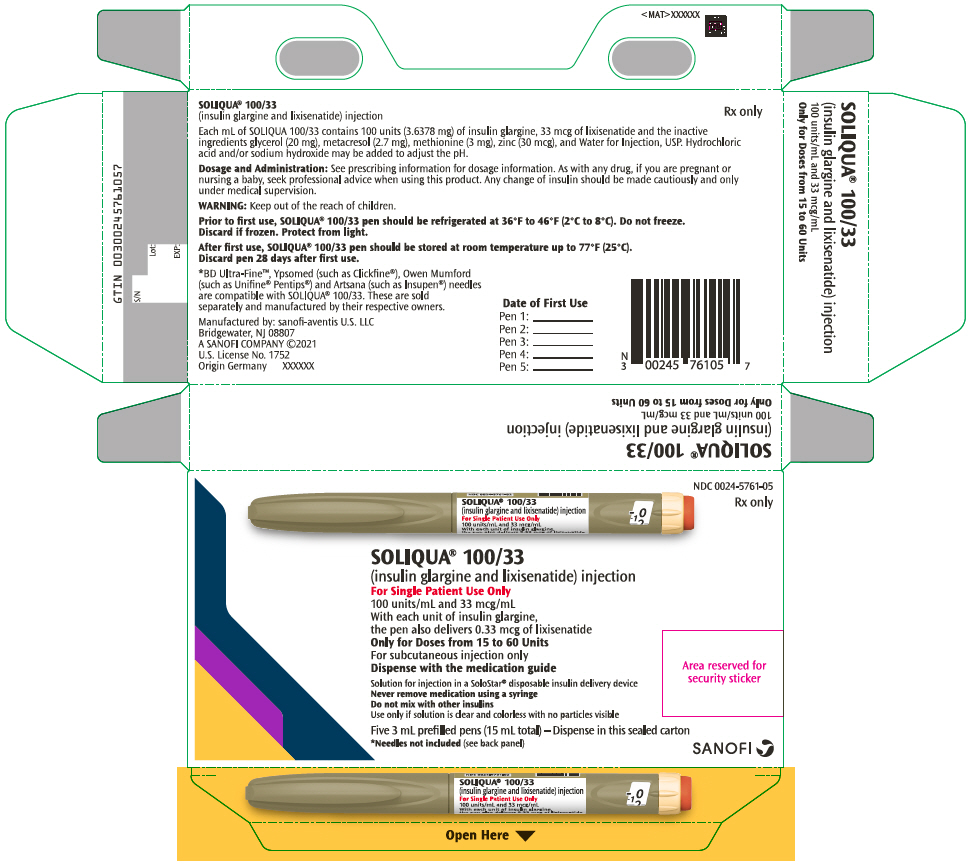 PRINCIPAL DISPLAY PANEL - 3 mL Pen Carton