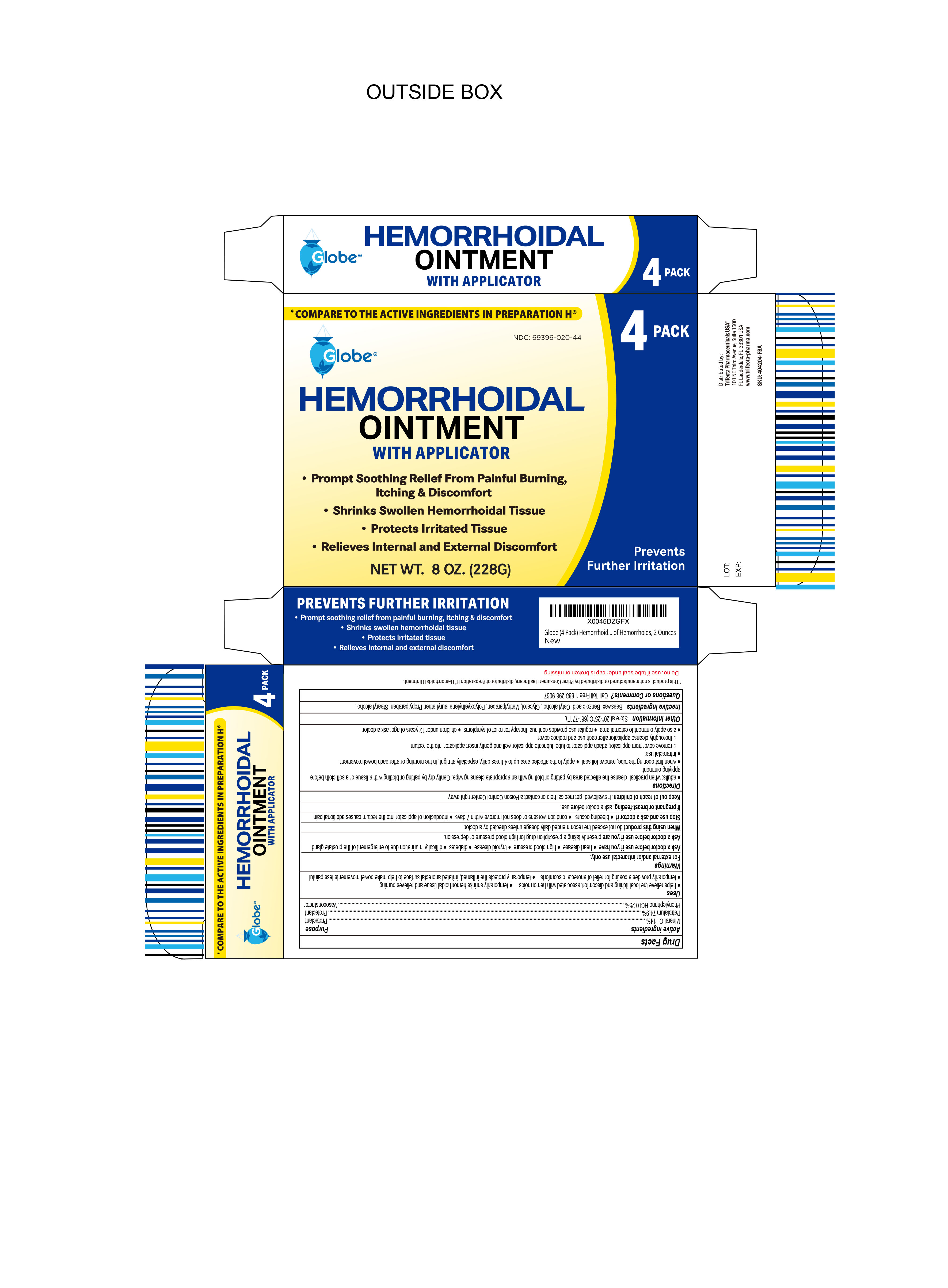 404204-FBA GLOBE HEMORRHOIDAL OINTMENT 2OZ 4PK_BOX 060525 CDER