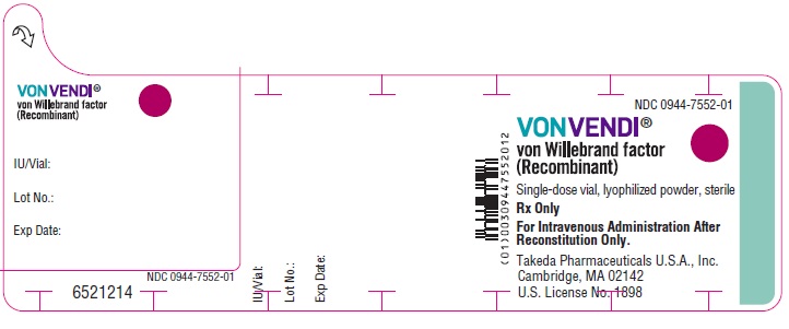 PRINCIPAL DISPLAY PANEL - 1300 IU Vial Label