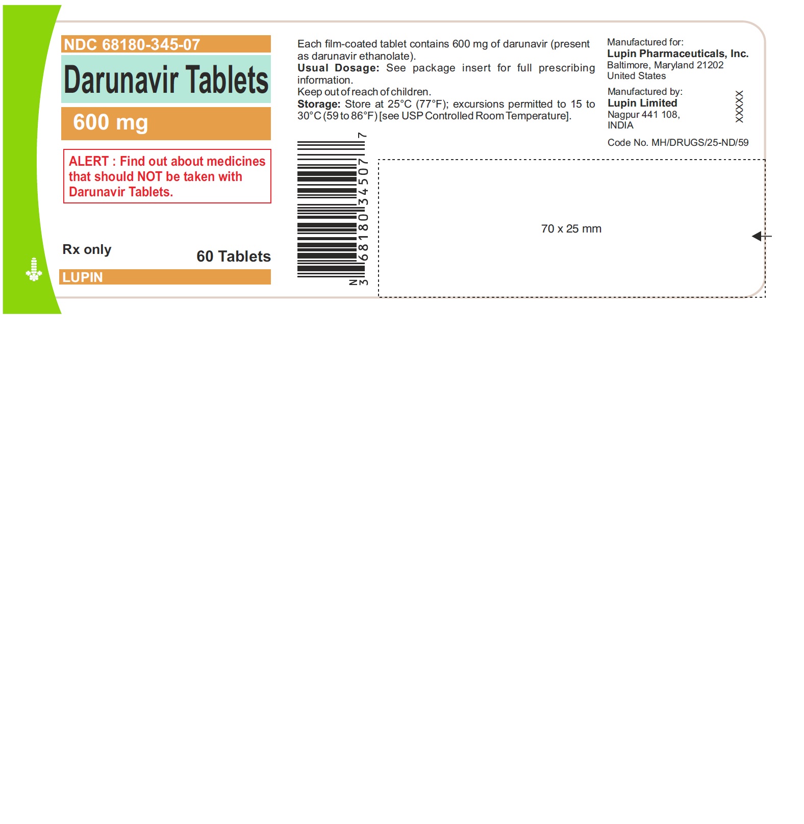 Bottle Label-600 mg
