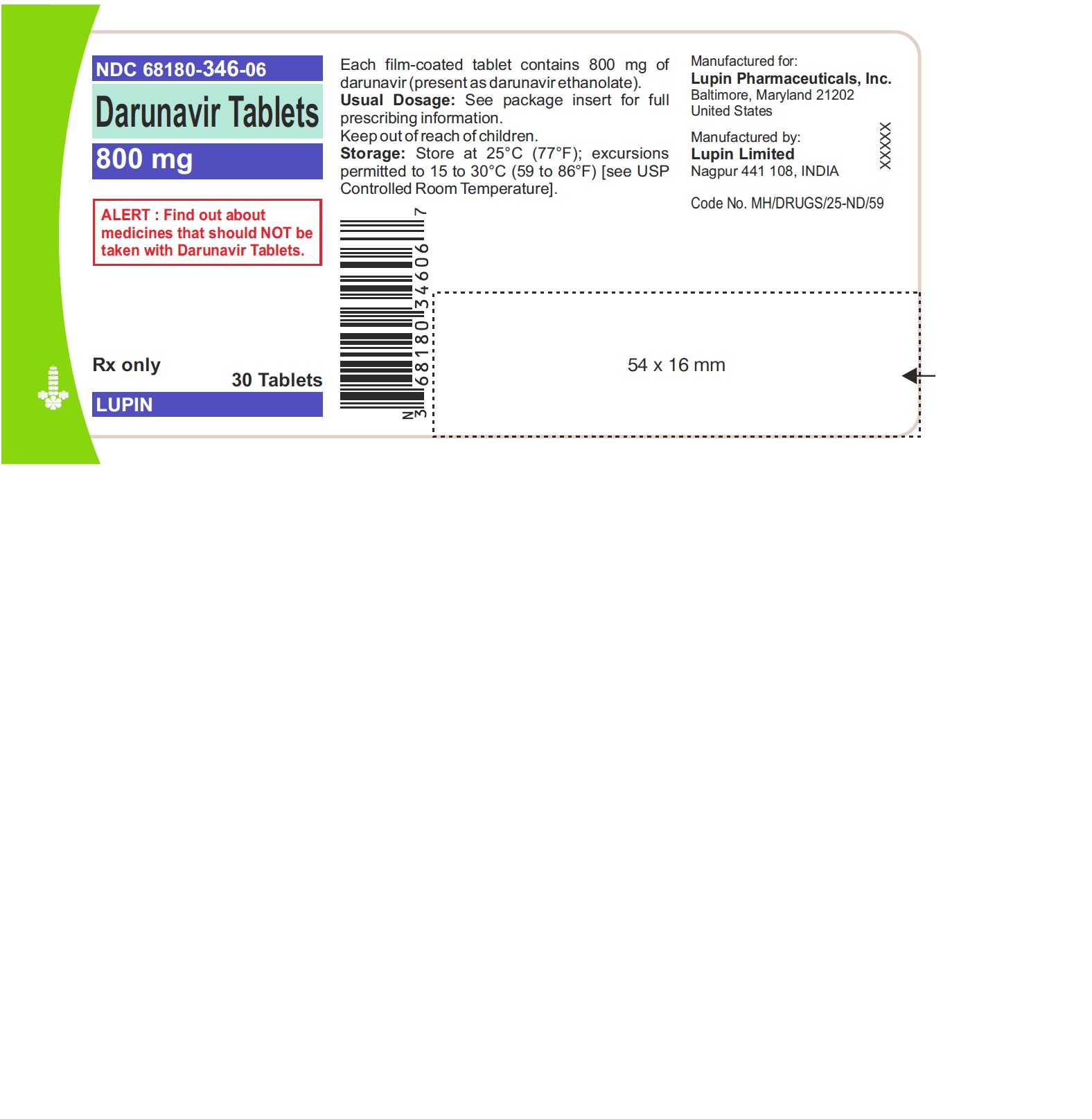 Bottle Label-800 mg