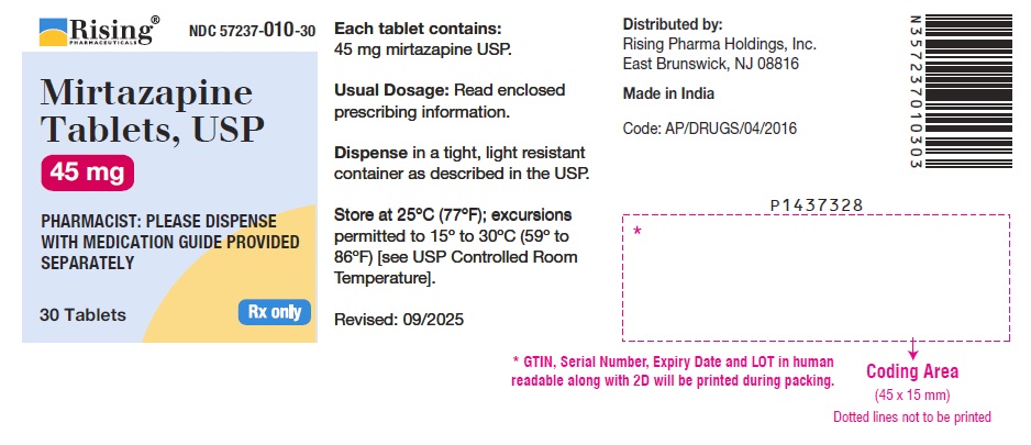 PACKAGE LABEL-PRINCIPAL DISPLAY PANEL - 45 mg (100 Tablet Bottle)