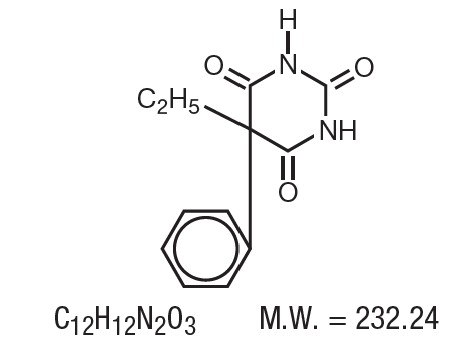 Phenobarbital Tablets USP Structural Formula