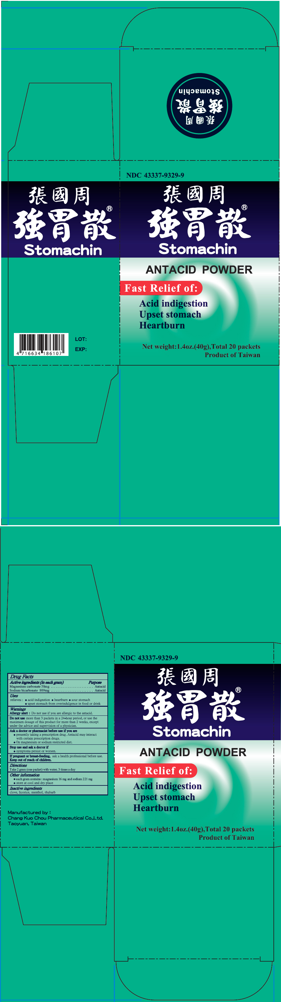 Principal Display Panel - 40 g Packet Box