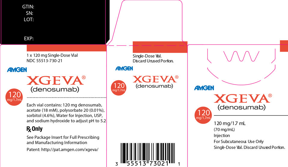 PRINCIPAL DISPLAY PANEL - 1.7 mL Vial Carton - 55513-730-21