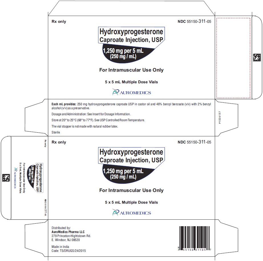 PACKAGE LABEL-PRINCIPAL DISPLAY PANEL - 1,250 mg per 5 mL (250 mg / mL) – Container-Carton (5 vials)