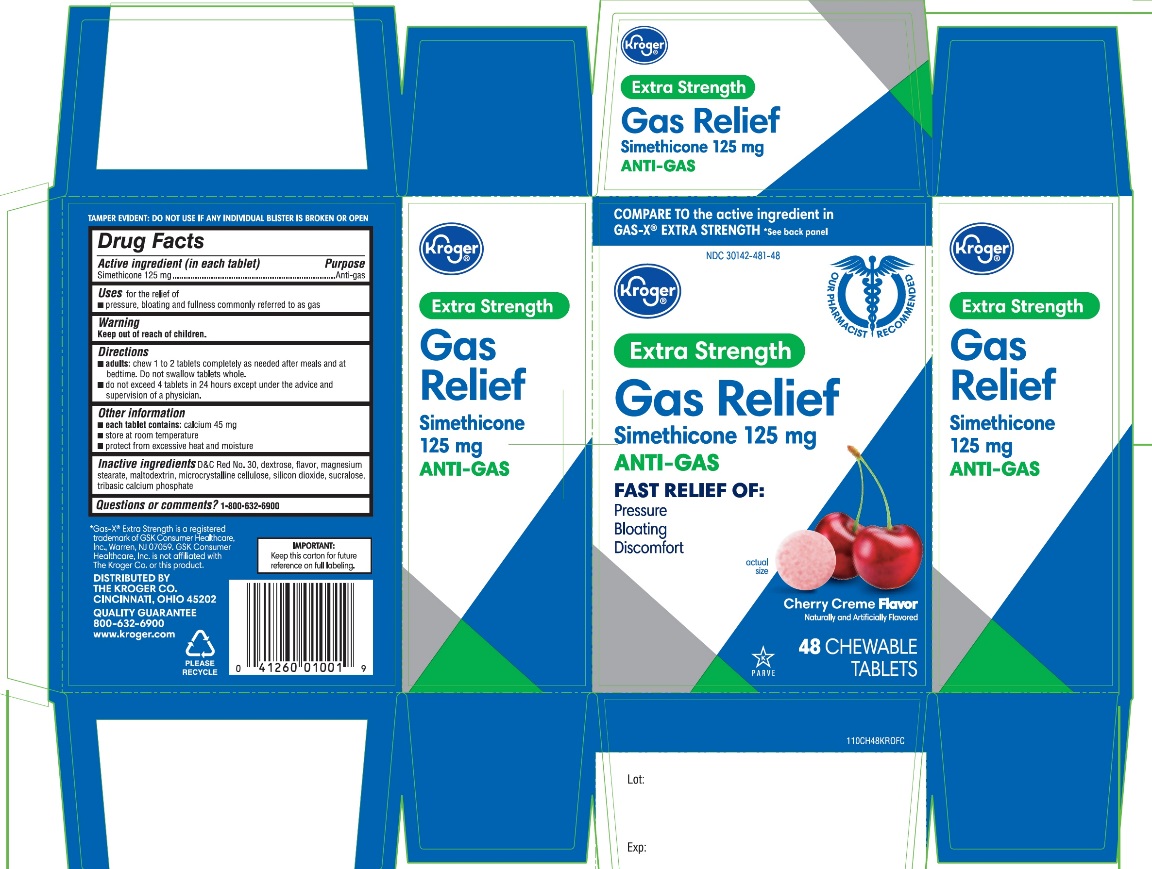 Kroger Extra Strength Gas Relief Simethicone